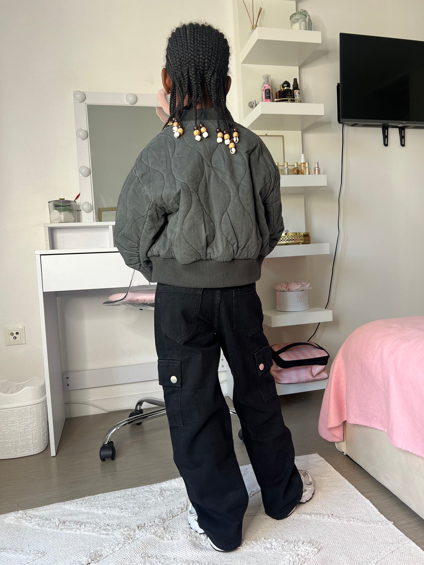 Cargo noir 2 poches - K18