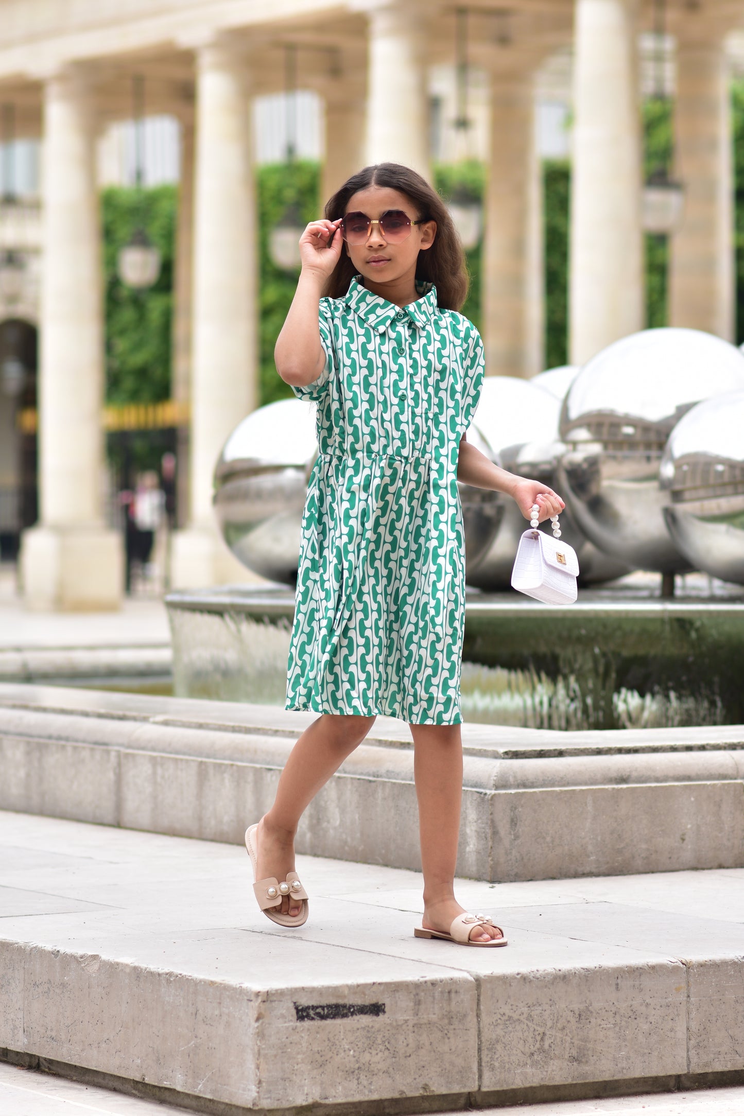 Robe vert