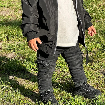 Bombers noir bébé